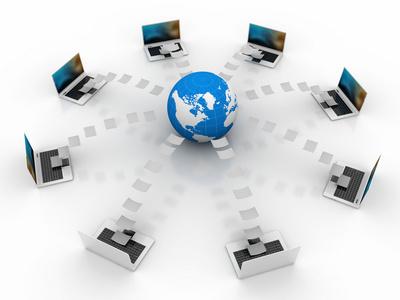 黑色背景蓝色,社交网络,计算机网络,技术,全球网络